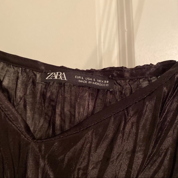 Zara Satin Effect Tank Top - Picture 2 of 4